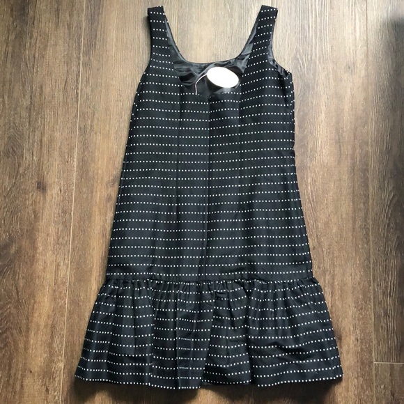 Lauren Leonard Drop Waist Shift Dress black/white - Picture 3 of 8